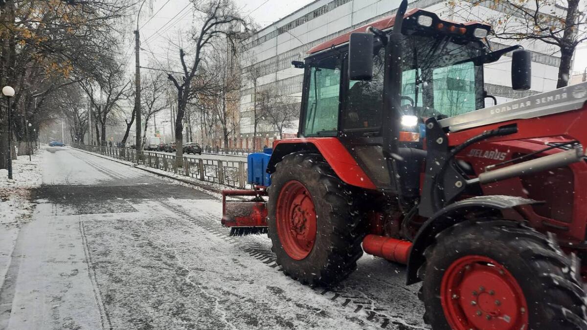 В Вологде усилят борьбу с гололёдом на дорогах и тротуарах