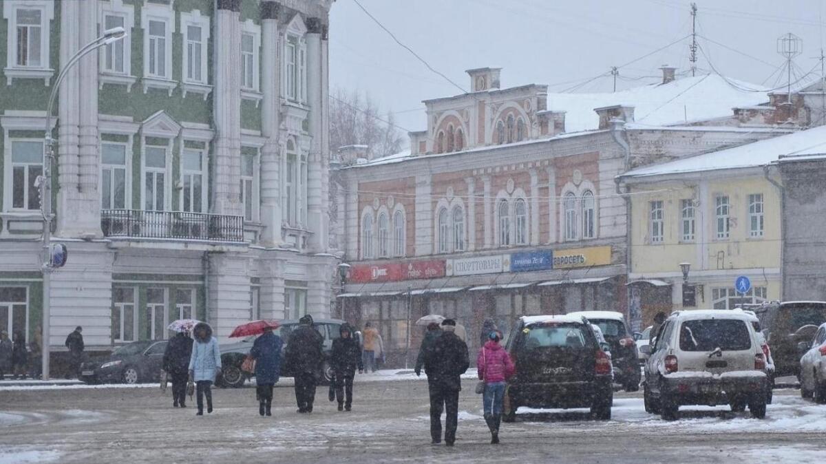 На Вологодчине возможен дождь со снегом