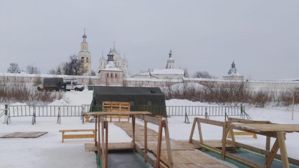 В Вологде организуют две крещенские купели