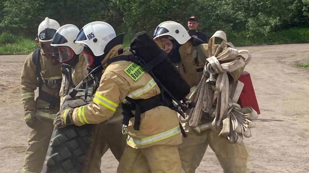 В Вологде из пожара спасли женщину