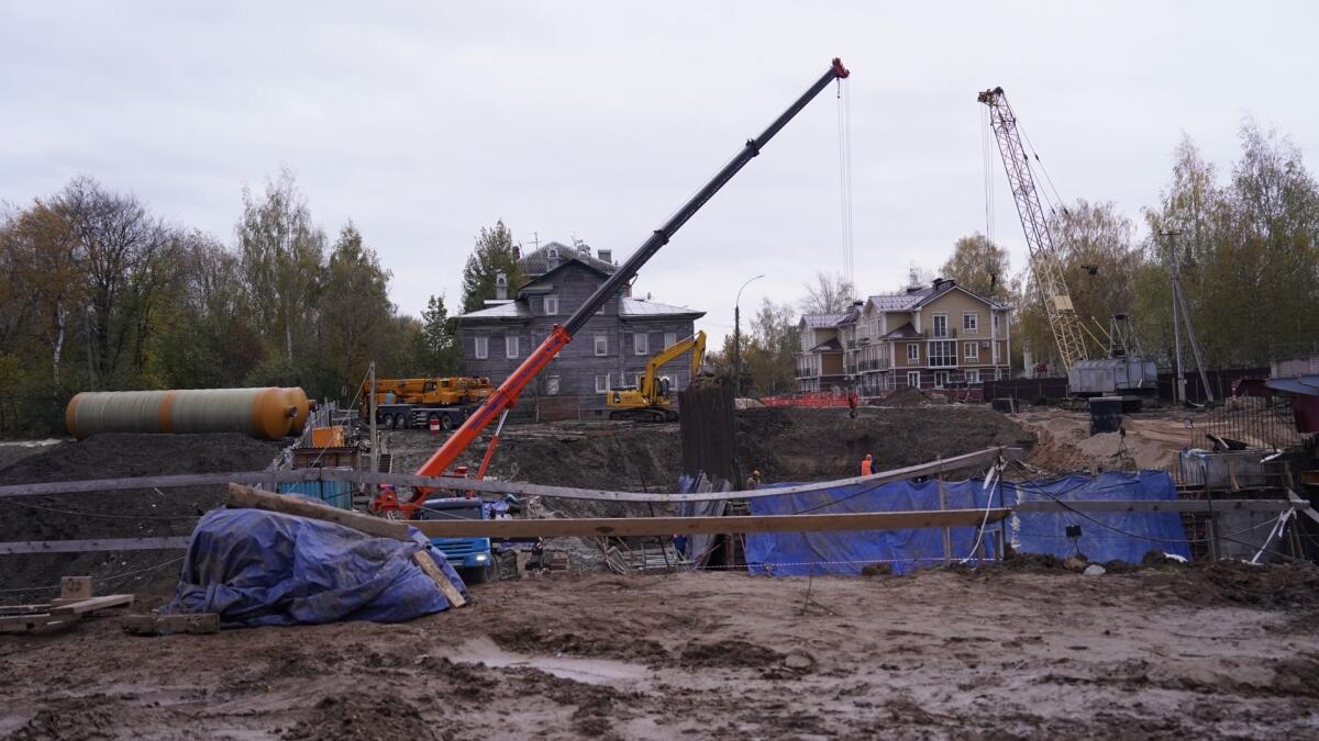 Некрасовский мост в Вологде завершат строить раньше срока