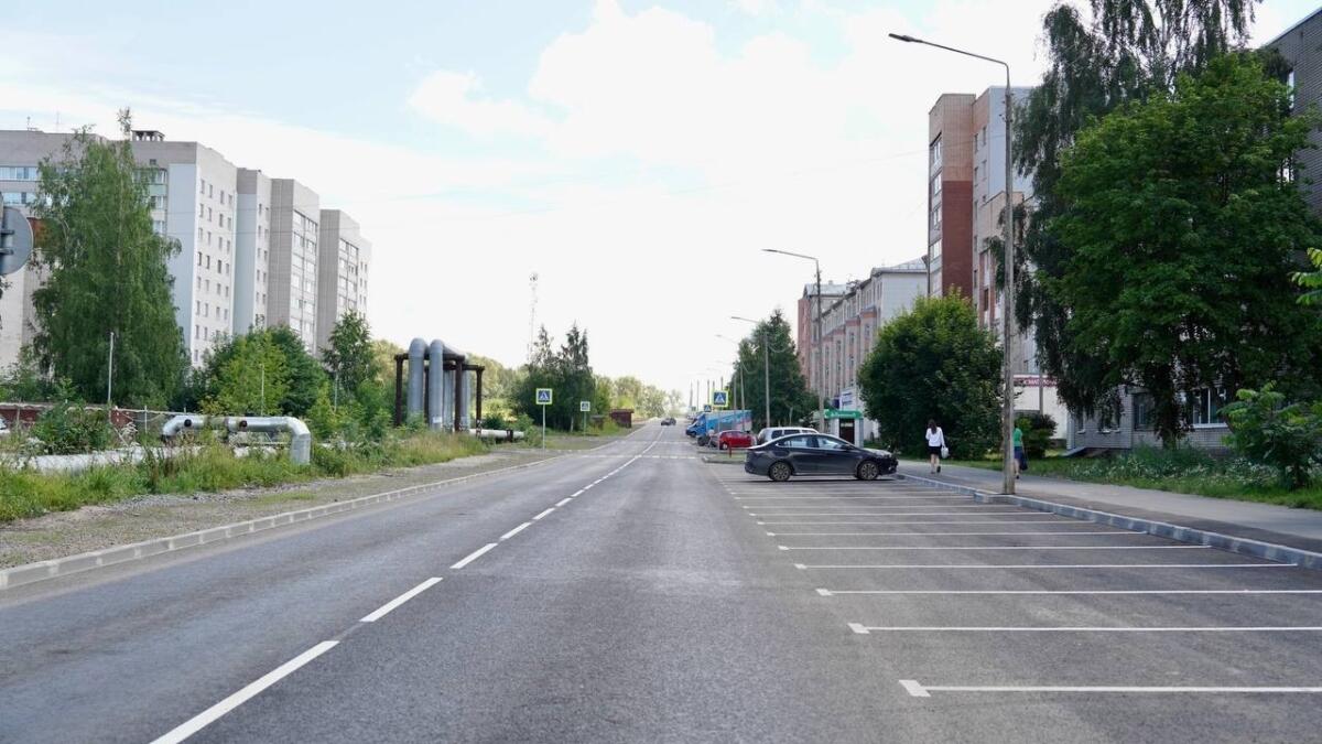 В Вологде завершён ремонт улицы Воркутинской