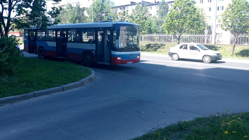 В Череповце несколько пассажиров автобуса пострадали в ДТП