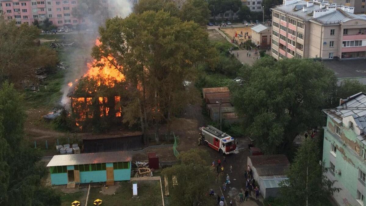 Два пожара в Вологде произошло за эти выходные