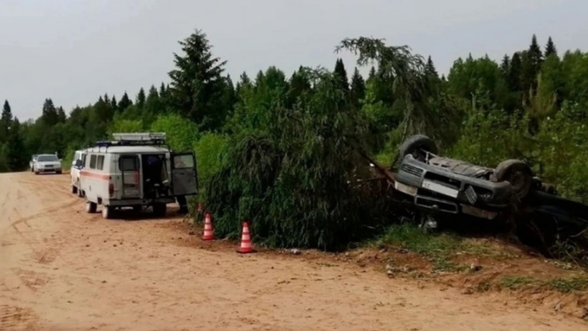 Два человека погибли в ДТП под Вожегой