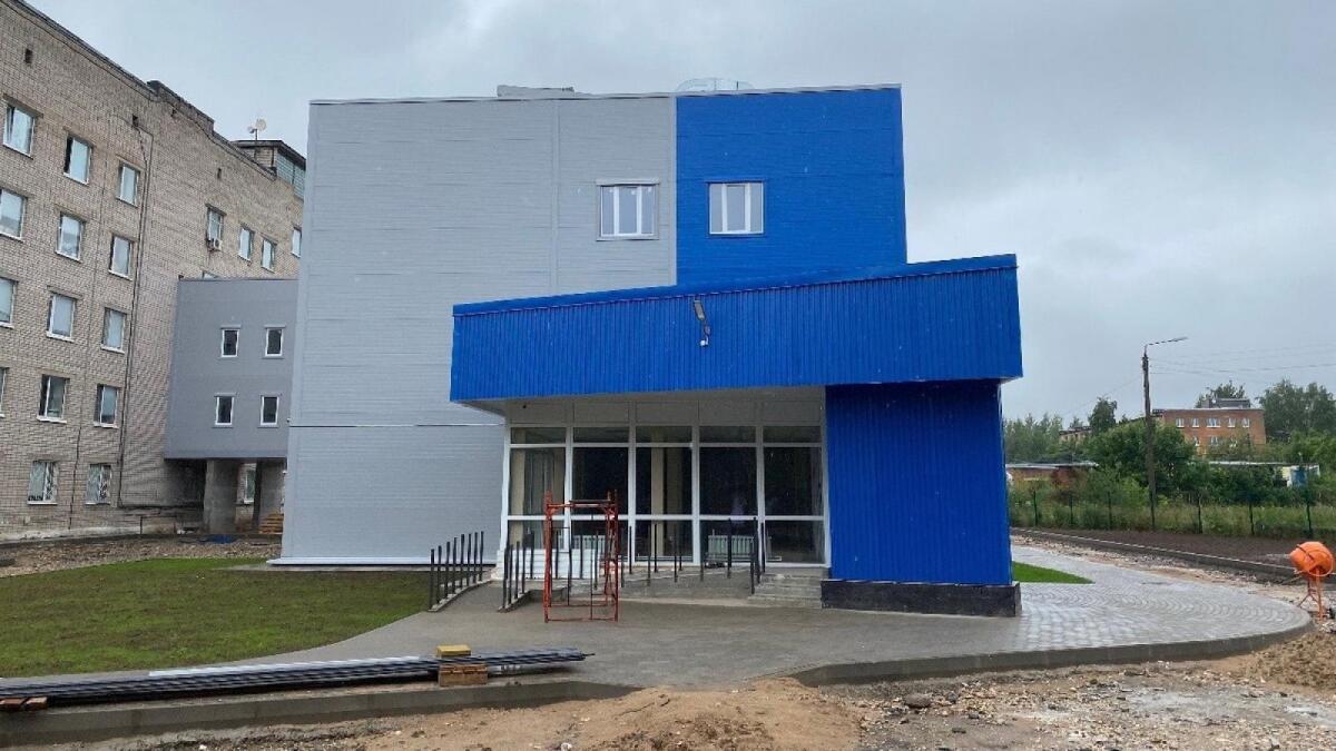 В Вологде достраивают новый корпус поликлиники № 4