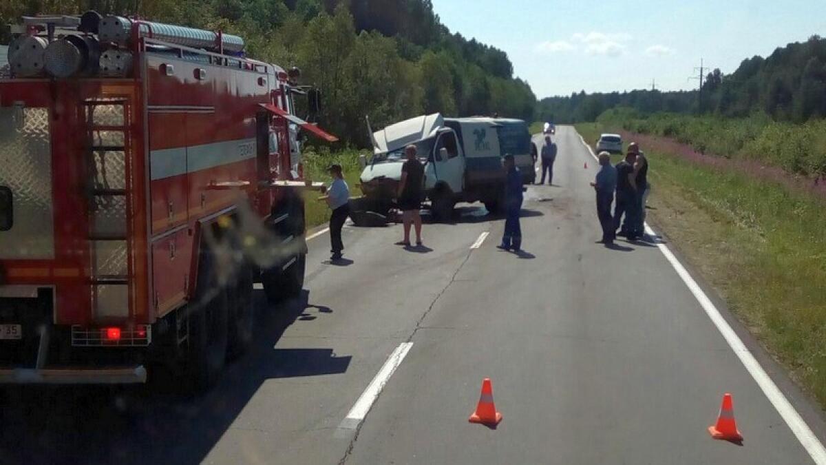 В аварии под Череповцом сильно пострадал двухмесячный ребенок