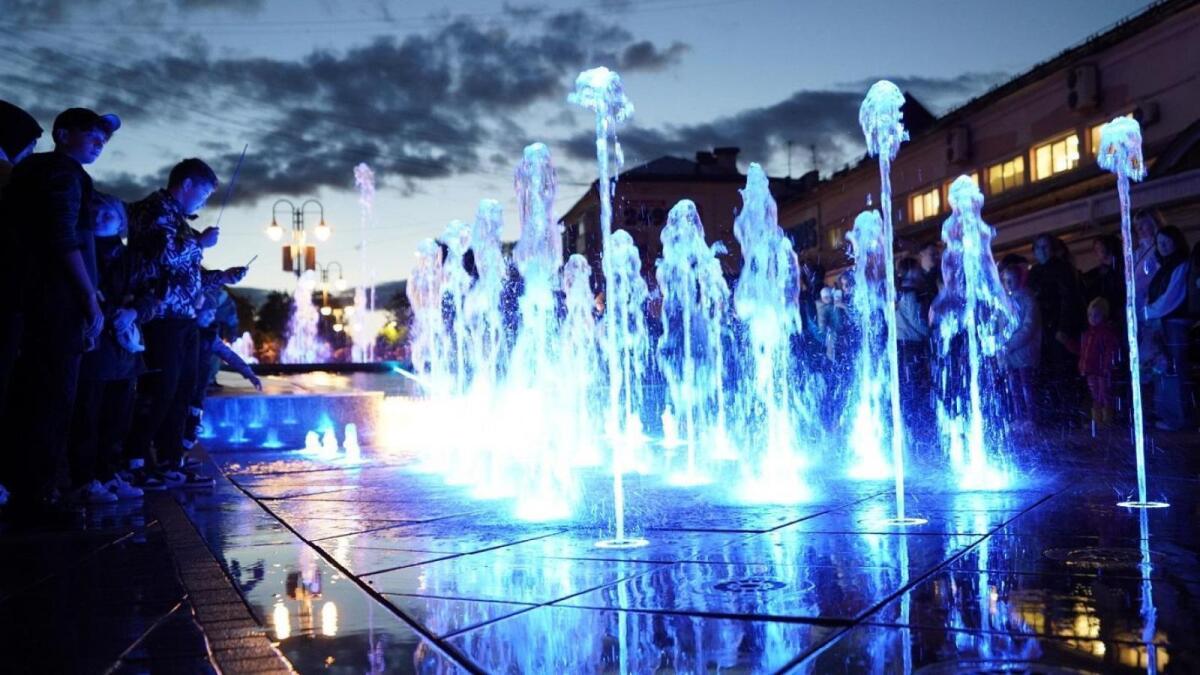 Стала известна дата запуска фонтана у ЦУМа в Вологде