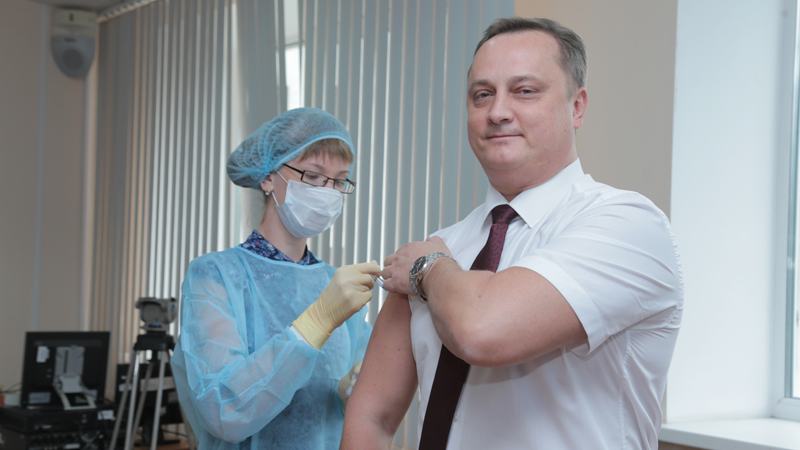 Начальник департамента здравоохранения призывает вологжан сделать прививку от гриппа