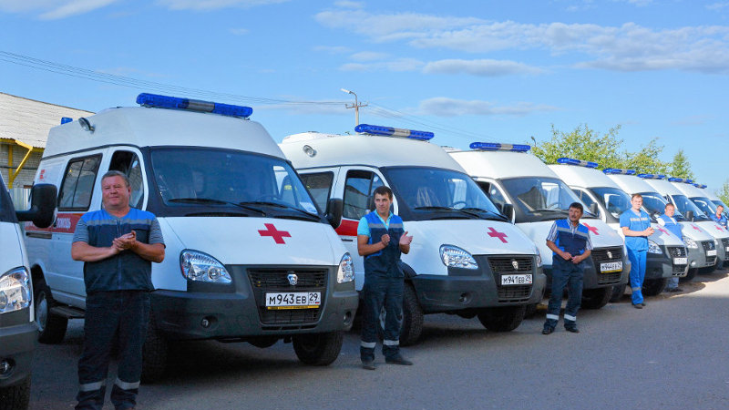 Новые машины скорой помощи получит Вологодская область