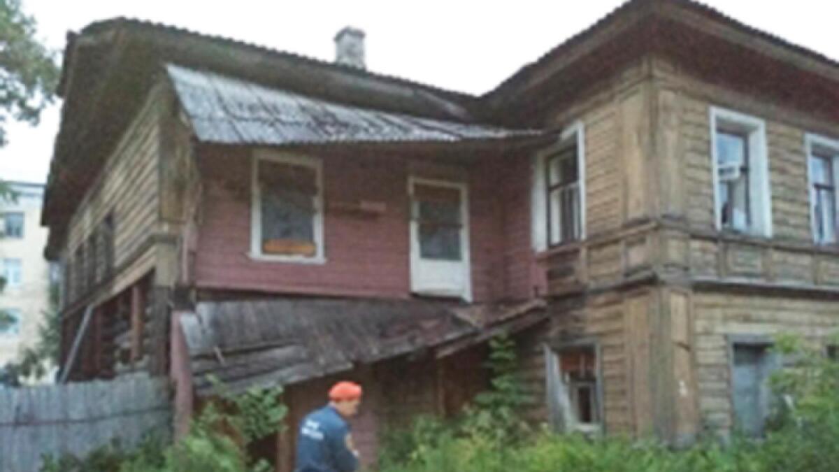 Деревянный дом горел в Заречье в Вологде
