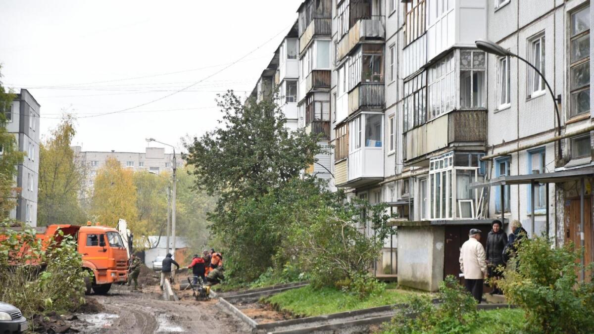 Компания «Инстрой» сорвала ремонты дворов в Вологде