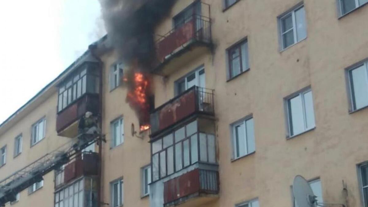 Пожар на Зосимовской: эвакуировано 10 человек