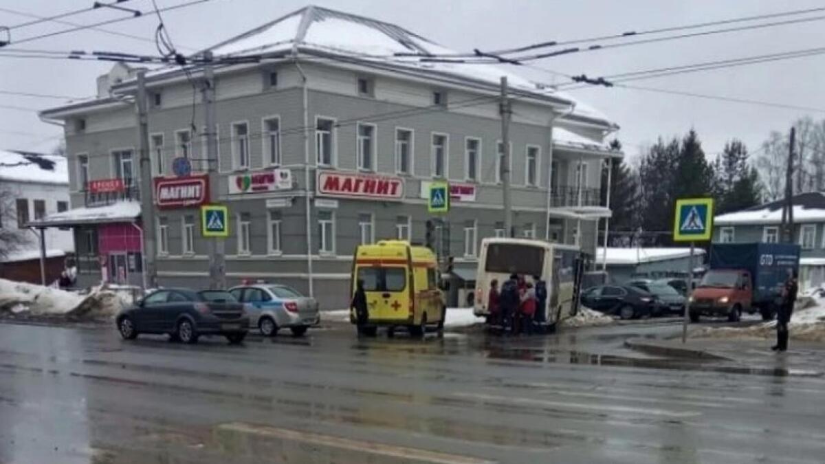 Водитель автобуса потерял сознание в Вологде