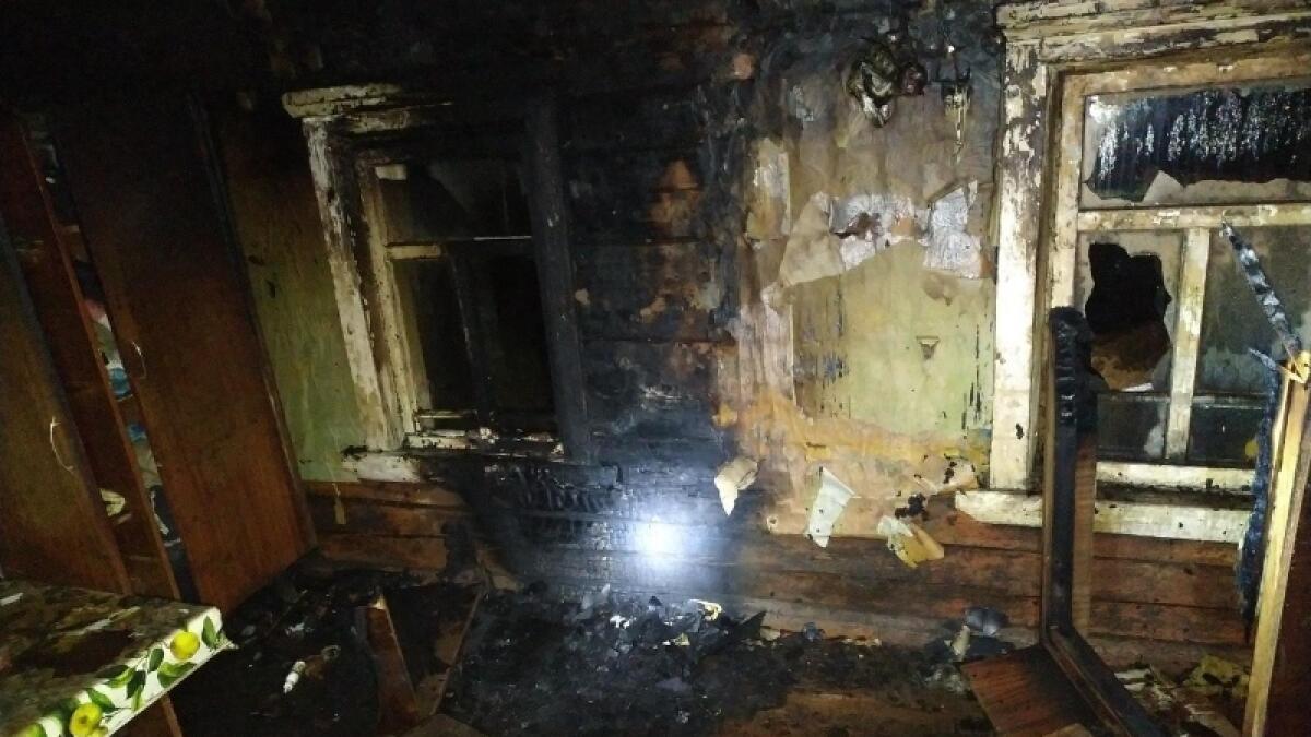 Два человека погибли в пожаре в Вологодской области