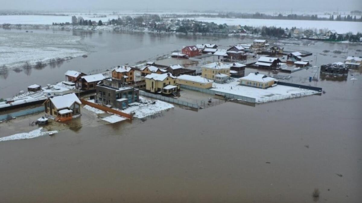 Вологодский район страдает от наводнения