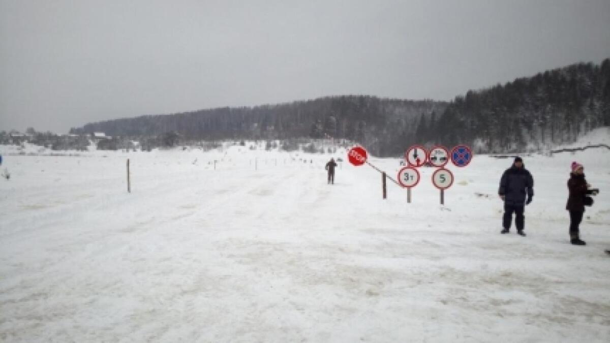  В Вологодской области ледовые переправы на водоемах признали опасными