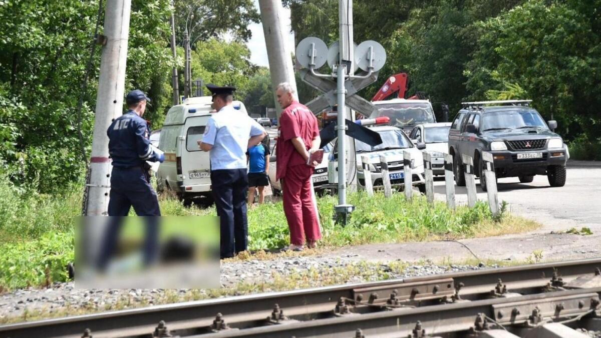 Велосипедист погиб под поездом в Вологде 