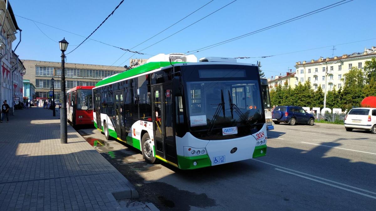В Вологде будет изменена схема движения троллейбуса № 4