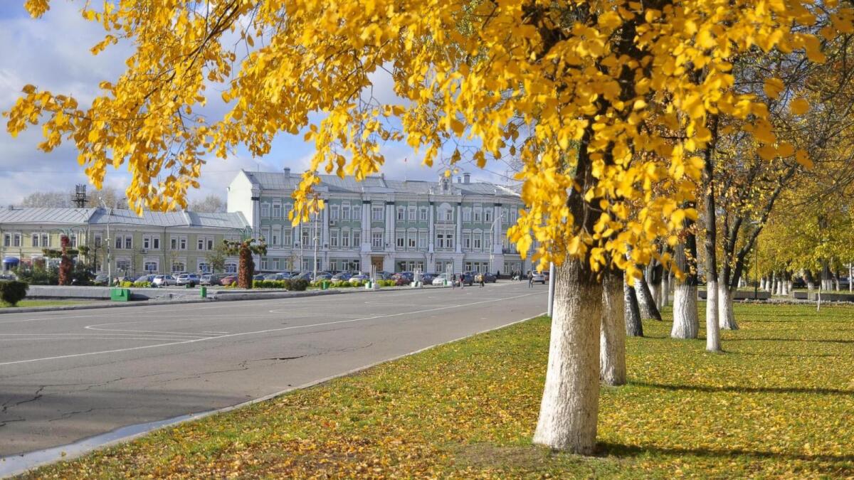 В Вологду пришла осенняя погода