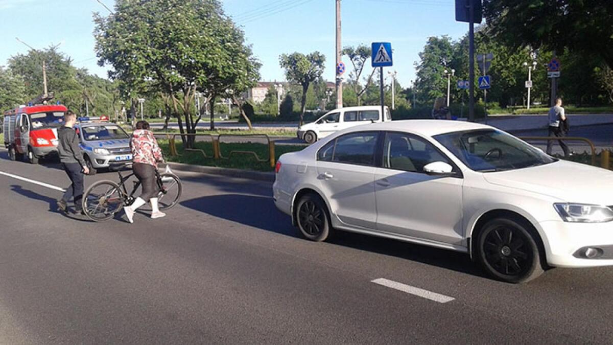 В Череповце водитель сбил школьницу на «зебре»