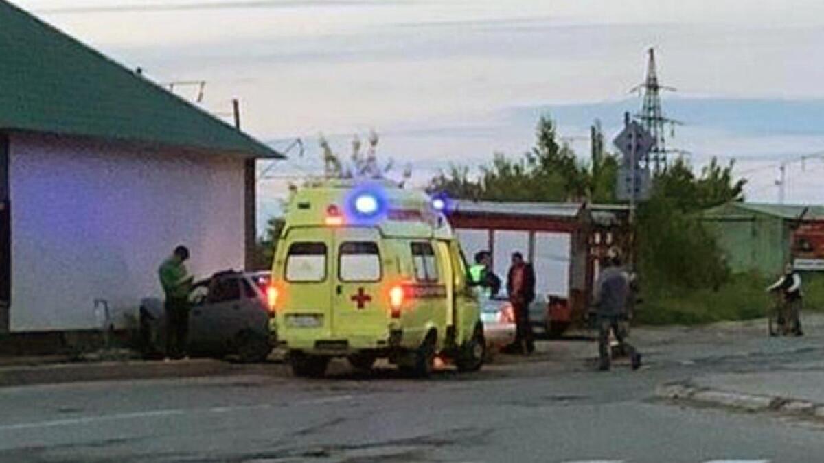 Пьяная автоледи врезалась в морг в Череповце