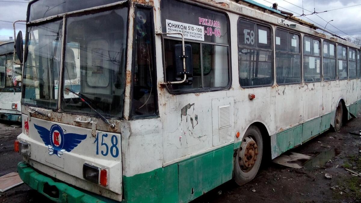 Троллейбус за 42 тысячи продает Администрация Вологды