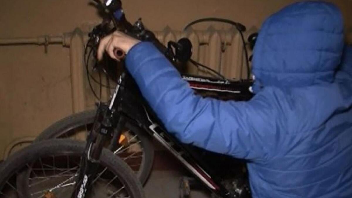 В Вологде поймали велосипедного вора