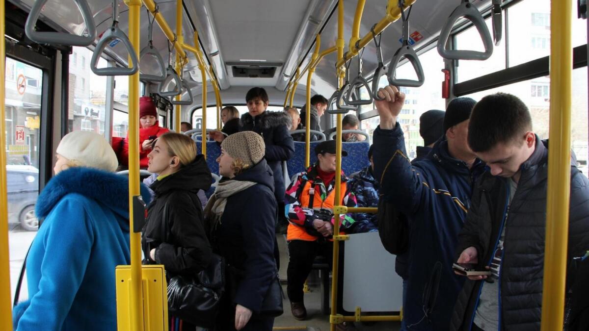 На четырех маршрутах общественного транспорта Вологды установили громкоговорители