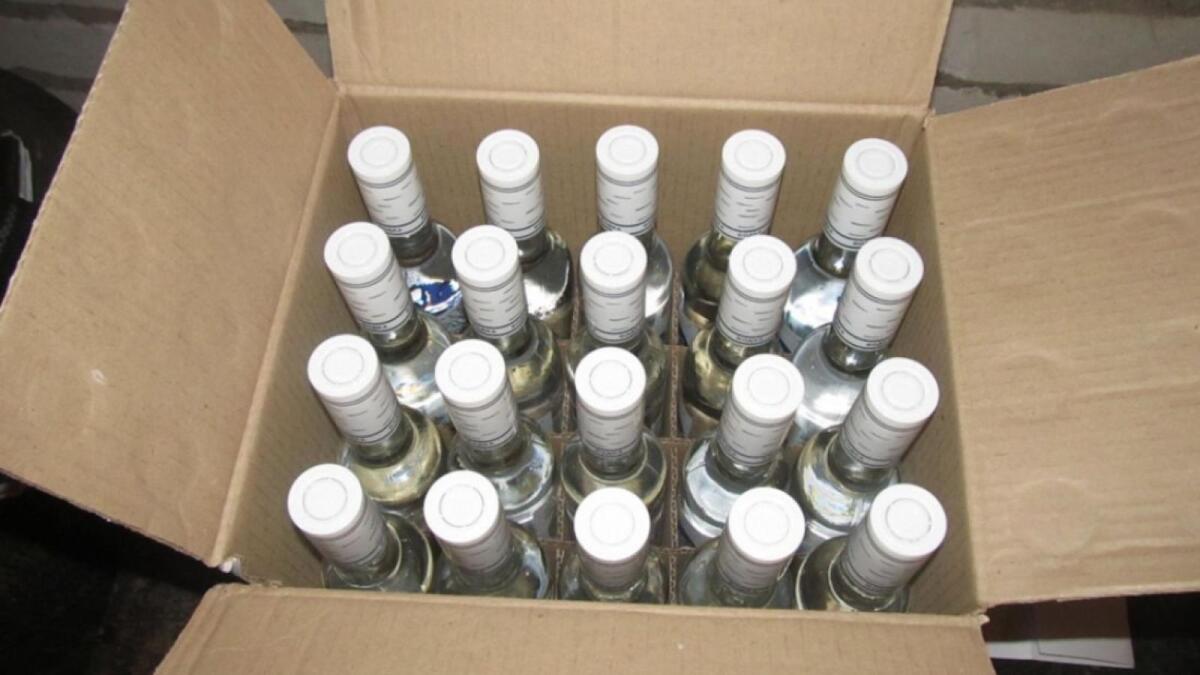 Почти 200 литров контрафактного алкоголя изъяли в Вологде