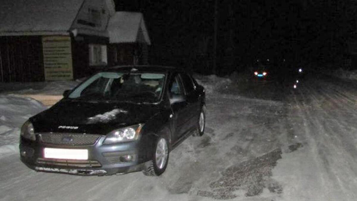 В Вожеге иномарка сбила пешехода, вышедшего на дорогу