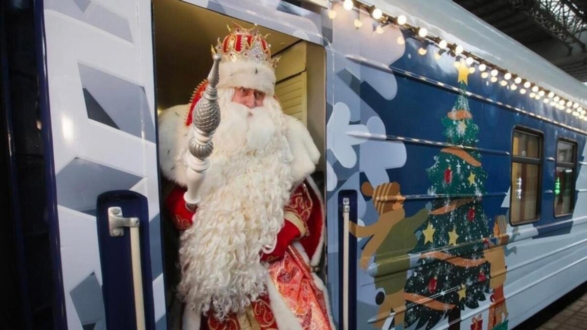 В Вологду приедет поезд Деда Мороза