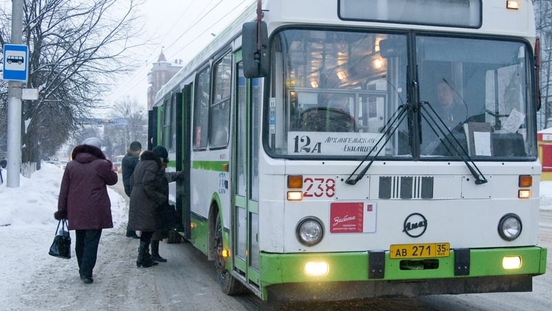 В новогоднюю ночь в Вологде будут действовать четыре автобусных маршрута 