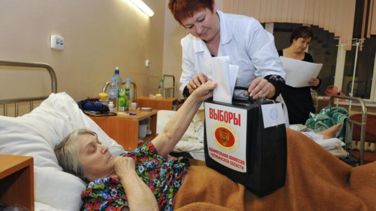 В Череповце проголосуют даже лежачие пациенты