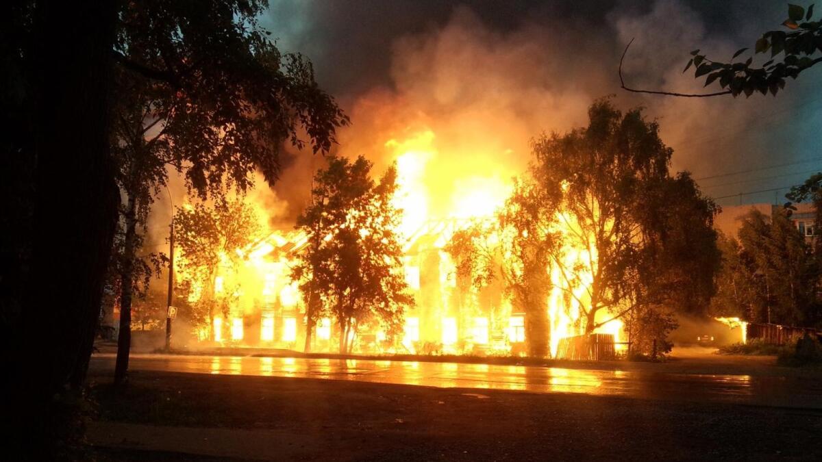 За три месяца в Вологде сгорело 13 деревянных домов