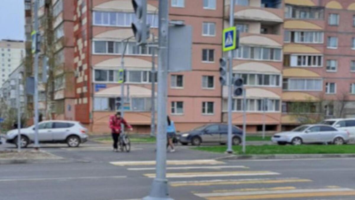 На улице Ярославской Вологде установили новый светофор