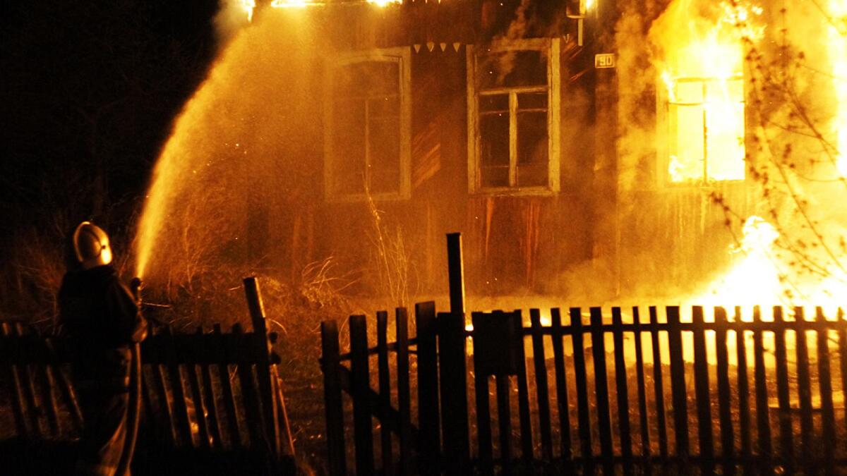 В историческом центре Вологды случился пожар