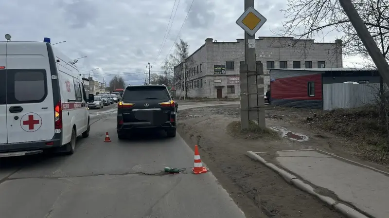 В Вологде на пешеходном переходе сбили пенсионера