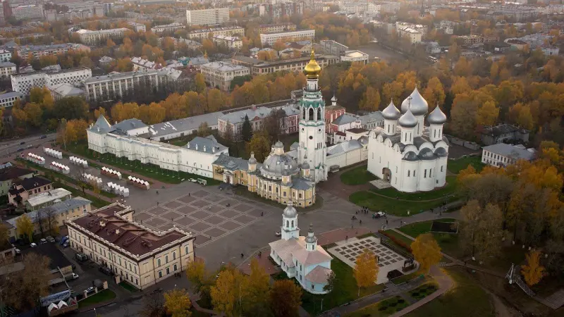 В Вологде реконструируют Кремлёвскую площадь