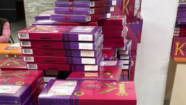 Ажиотаж из-за бесплатных конфет в Вологде