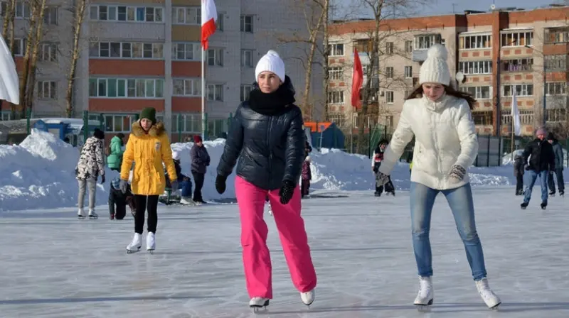Открывается каток на «Локомотиве»