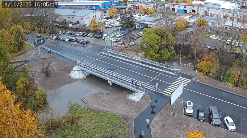 В Вологде сегодня открыли мост на улице Петина