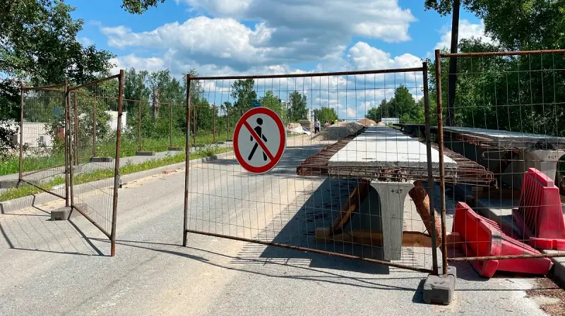 Панкратовский мост в Вологде планируют открыть раньше