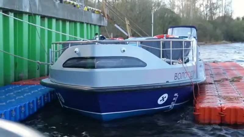 Построены два речных трамвайчика для Вологды