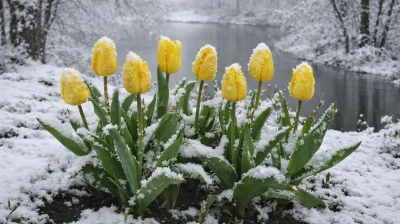 Снег возвращается на Вологодчину
