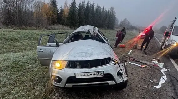 Водитель погиб в ДТП под Вологдой