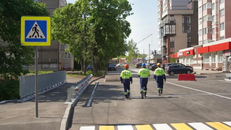 В Вологде открыли мост через р. Содему на ул. Челюскинцев