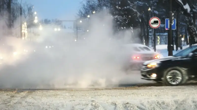 Утечка случилась на теплосетях в Вологде