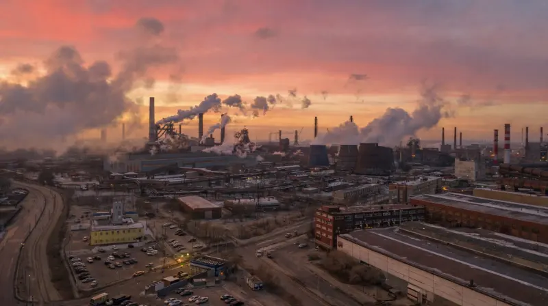 Беспилотники атаковали промышленную площадку в Череповце