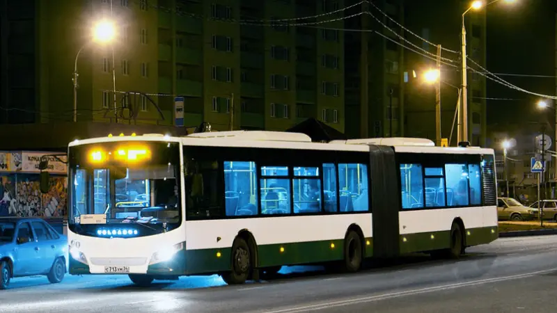 В новогоднюю ночь в Вологде будут курсировать бесплатные автобусы